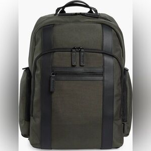 Bonobos Ballistic Nylon Laptop Backpack Olive Green NWT GHB7160B $350
